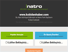 Tablet Screenshot of kobidenhaber.com